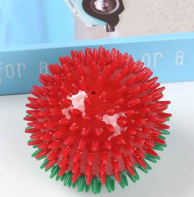 Giocattolo di Natale per Cani – Corda 20–30 cm o Pallina Sonora 7 cm