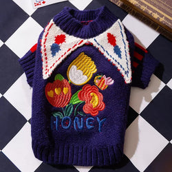 Maglione da Mago per cani per Halloween in stile magico – Caldo e confortevole per l’autunno e l’inverno