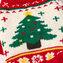 Maglione verde con albero di Natale per pets – Caldo e comodo per l’autunno e l’inverno 2025