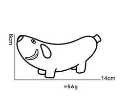 Banana Dog Plush Squeaky Toy – Soft, Durable & Irresistibly Fun - Paw Charge