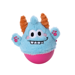 Blue Little Monster Wobble Toy – Durable, Self - Righting & Perfect for Play - Paw Charge