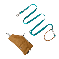 Bobo Series Combo Set – Hands - Free Dog Leash & Outdoor PVC Bag - Paw Charge