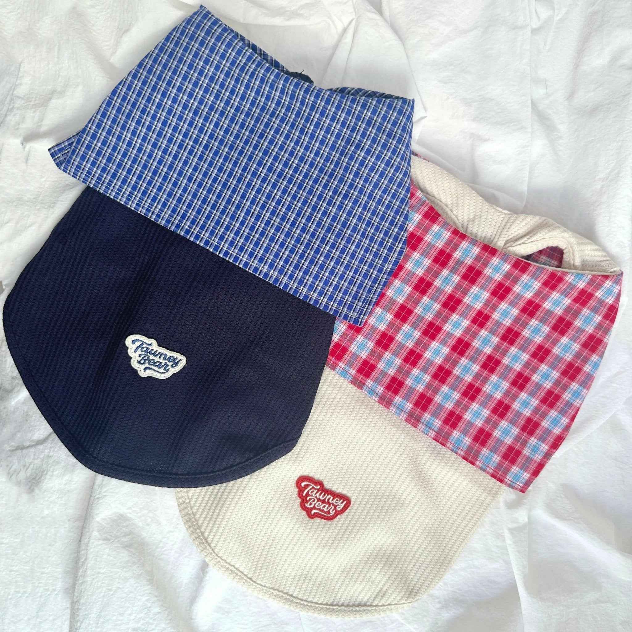 Camicia a Quadretti Rossa per Animali – Morbida Maglietta in Cotone con Colletto a Quadri