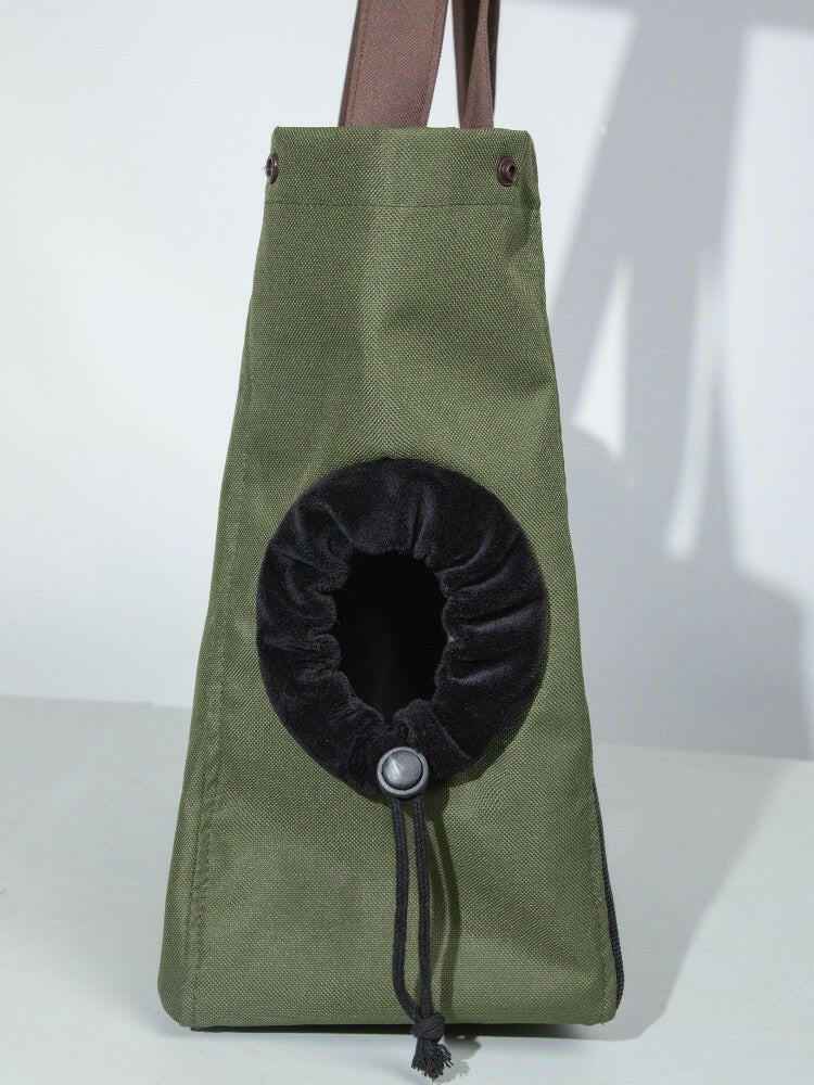 Borsa Trasportino a Tracolla Colorblock – Leggera e Traspirante per Cani e Gatti di Piccola Taglia