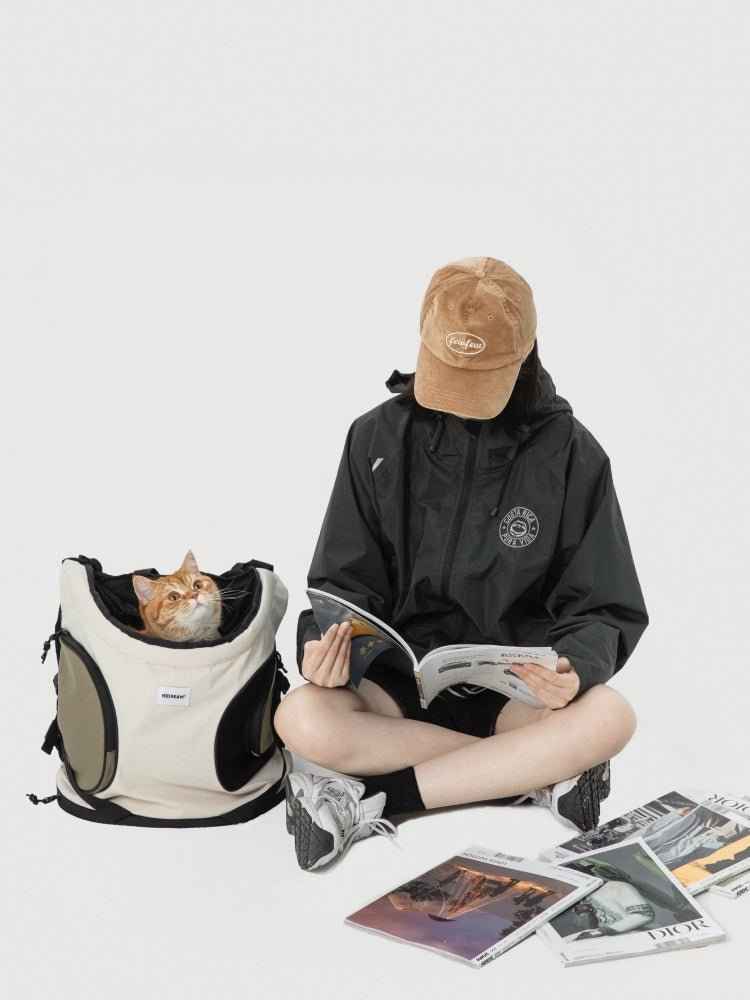 Zaino Pet Frontale – Trasportino a Mani Libere per Animali Fino a 9kg