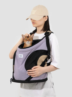 Front - Facing Pet Tote Backpack – Hands - Free Carrier for Pets Up to 9kg - Paw Charge