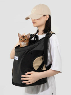 Front - Facing Pet Tote Backpack – Hands - Free Carrier for Pets Up to 9kg - Paw Charge