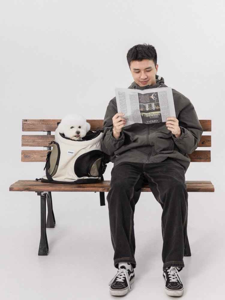 Zaino Pet Frontale – Trasportino a Mani Libere per Animali Fino a 9kg