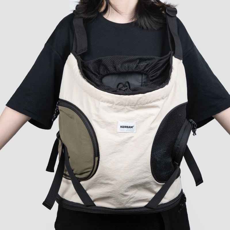 Zaino Pet Frontale – Trasportino a Mani Libere per Animali Fino a 9kg