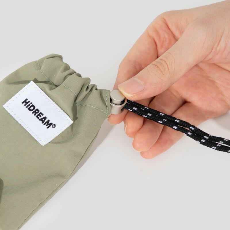 Mountain Series Combo – Guinzaglio Ammortizzante a Corda con Porta-Sacchetti Quadrato