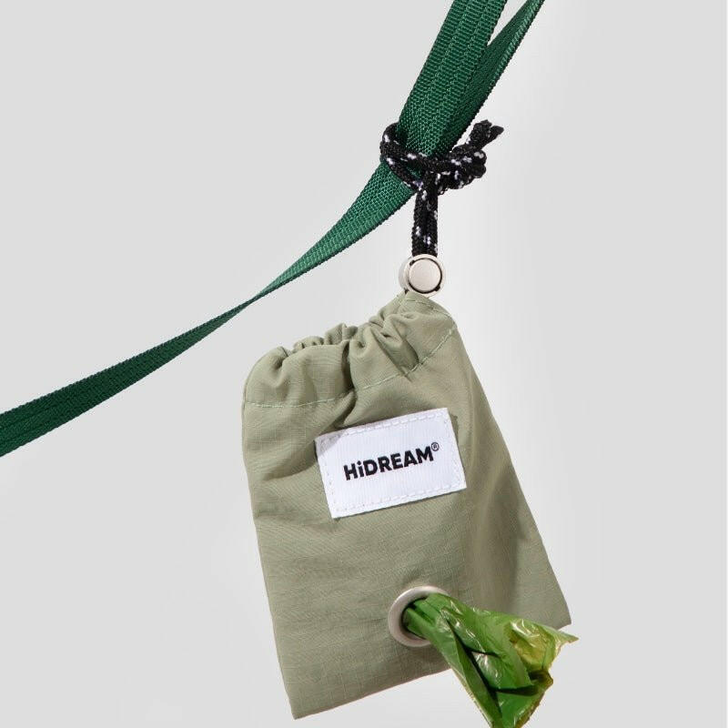 Mountain Series Combo – Shock - Absorbing Tow Rope Leash & Square Waste Bag Holder - Paw Charge