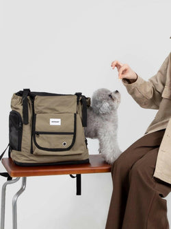 Mountain Series Front Pet Carrier – Light Camel - Paw Charge