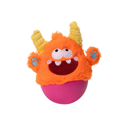 Orange Little Wobble Toy – Bouncy, Durable & Full of Personality - Paw Charge