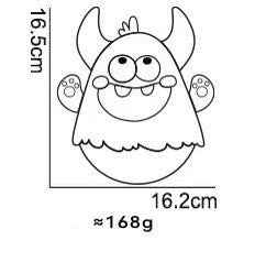 Giocattolo Wobble Orange Little – Rimbalzante, Resistente e Ricco di Personalità