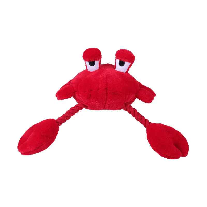 Giocattolo Pet Granchio Rosso – Vivace, Resistente e Perfetto per il Gioco