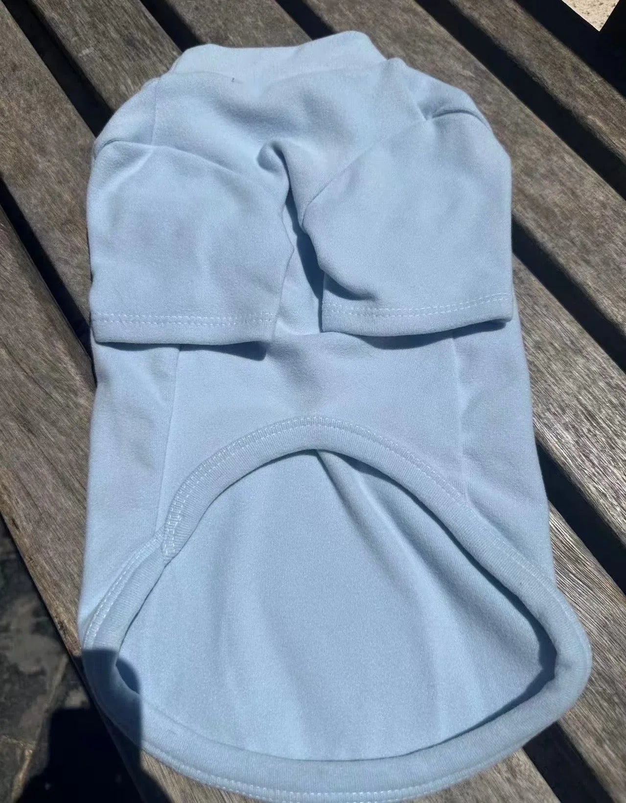 Sky Blue Pet Shirt – Soft, Breathable Everyday Wear for Cats & Dogs - Paw Charge