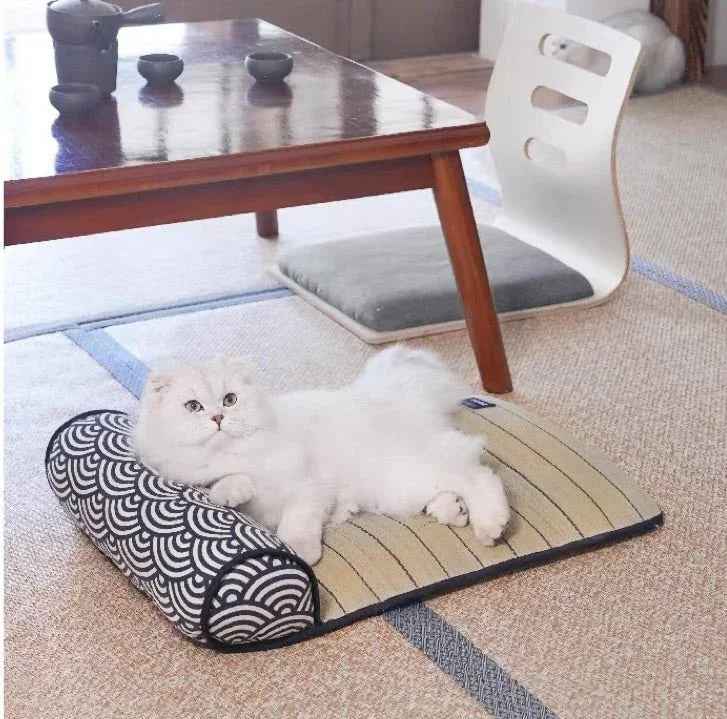 Tappetino Rinfrescante in Giunco – Freschezza Naturale con Stile Giapponese