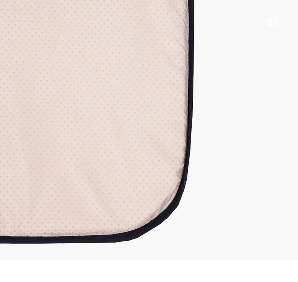 Ukiyo - e Style Reed Grass Cooling Mat – Breathable Pet Bed with Neck Support - Paw Charge